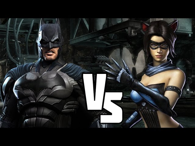 Injustice versus! Batman vs Catwoman! Road to Injustice 2 - YouTube