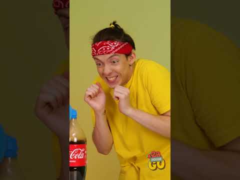 Coke & Mentos INSIDE Balloon! 🎈🤩 THEY POPPED A BALLOON! 😱 #123gohouse #shorts