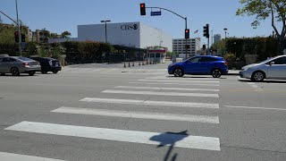 James Corden Crosswalk The Musical Location CBS Los Angeles California USA April 28, 2024