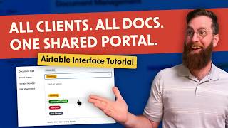 Stop Emailing Documents to Clients | Airtable Interface Tutorial