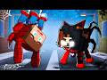 JJ SPIDER Dog &amp; VENOM Cat - Love Story - Maizen Minecraft Animation