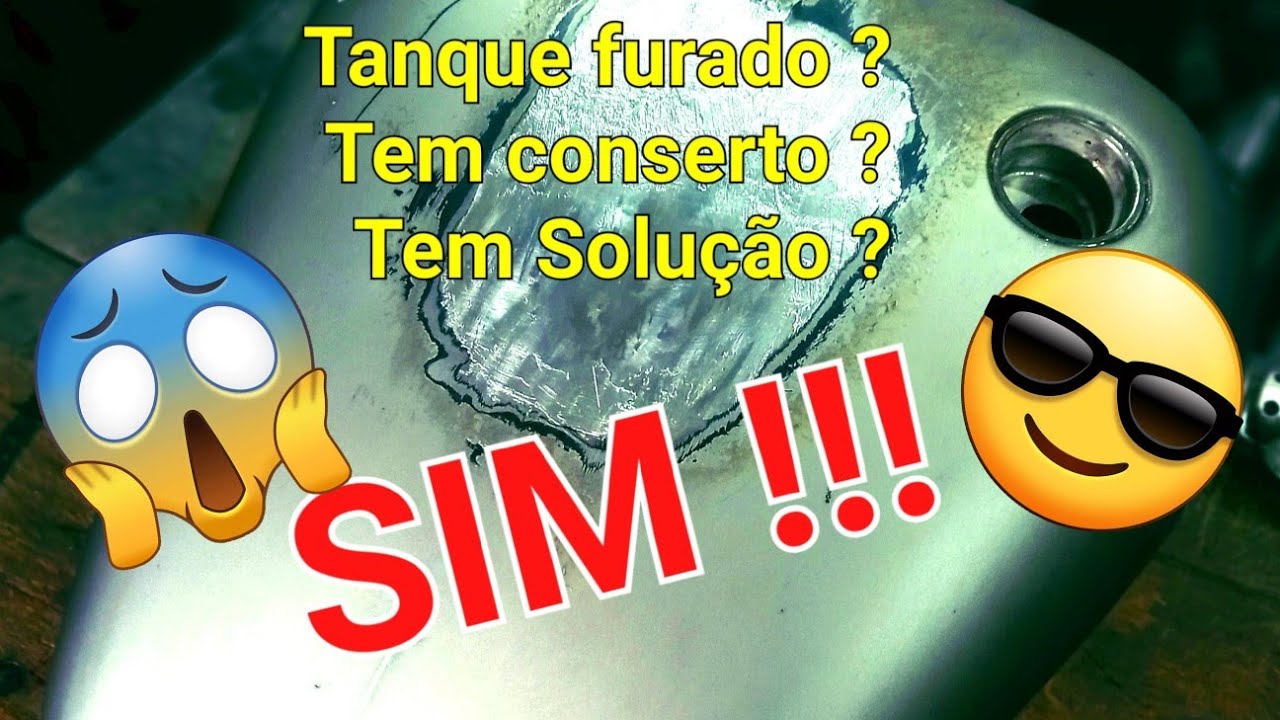 ✔️Solda Estanho/ Ferro 🔥REPARO CORRETO EM TANQUE COMBUSTIVEL ( link produtos na descrição  ✅️)