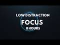 Constant Distractions Low Distraction 8 Hours