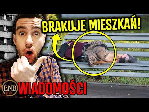 Coraz więcej BEZDOMNYCH! Polacy nie mają gdzie mieszkać | WIADOMOŚCI