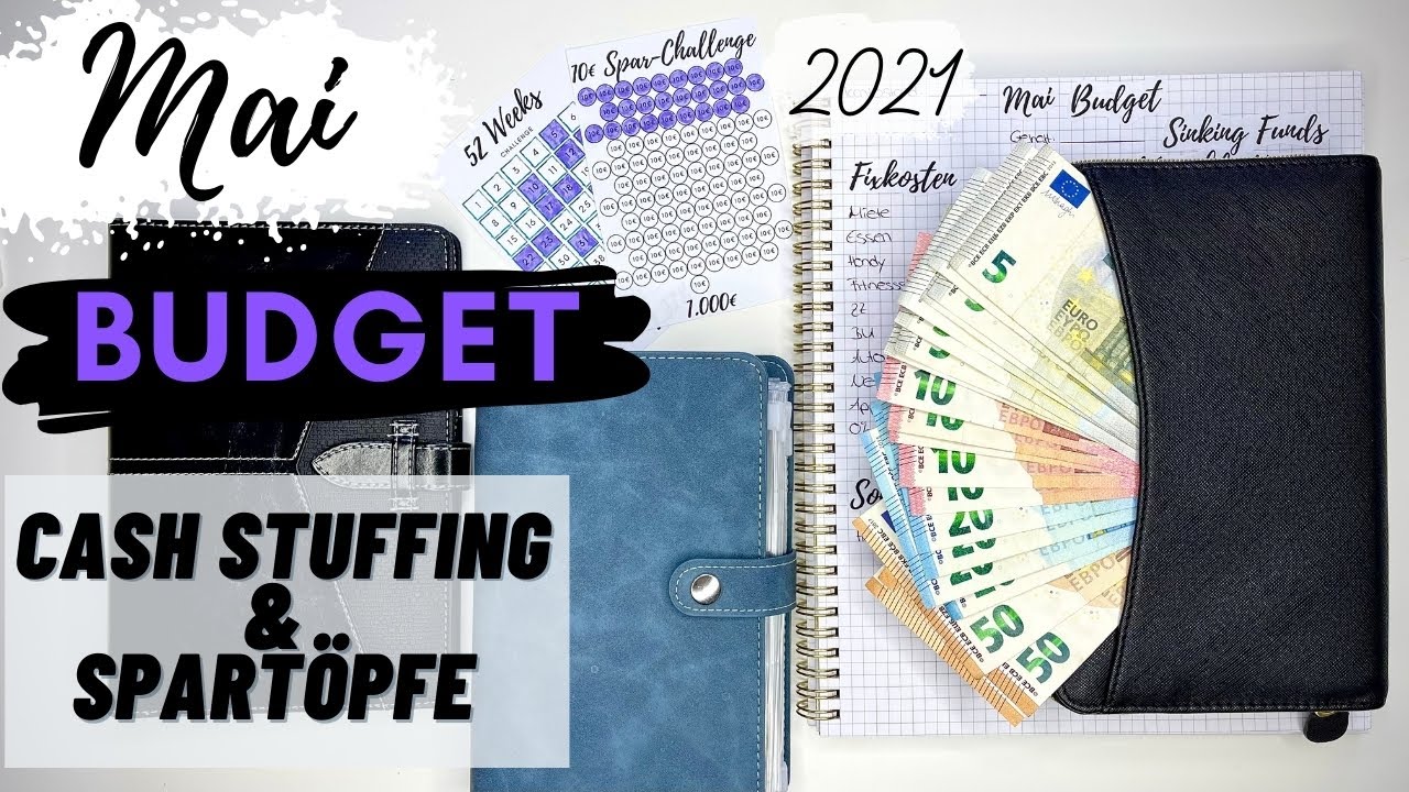 Mai Budget, Cash stuffing & Spartöpfe I Meine echten Einnahmen & Ausgaben