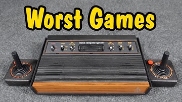 Top 10 Worst Atari 2600 Games Of All Time (according to fans)