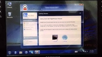 Installing and setting up DigitalPersona Personal on a Q1 Ultra