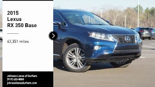 2015 Lexus RX 350 Durham NC 27311A