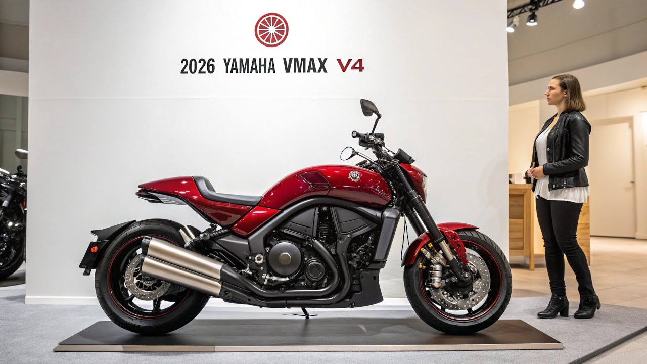 βNEW 2026 Yamaha VMAX V4 β The Ultimate Power Cruiser RETURNS!β - YouTube