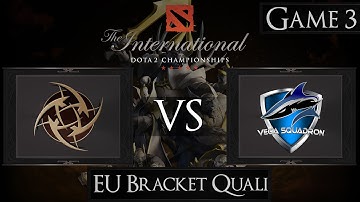 Dota 2 The International 2015 NiP vs Vega Squadron