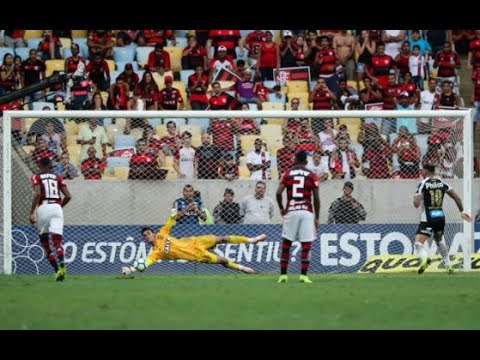 Flamengo 1 x 0 Santos - Brasileirão 2018 - YouTube