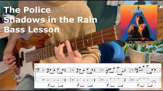 The Police: Shadows in the Rain Bass Lesson