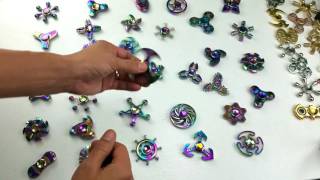 Largest NeoChrome Rainbow Fidget Spinner Collection! Which One Do You Want?