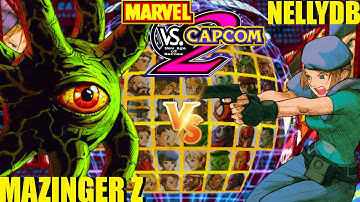 MvC2 Mvci Umvc3 MAZINGER Z vs NELLYDB pt 2