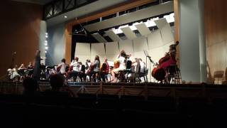 Sequoyah Middle School 6th grade Orchestra playing Rustic Dance. Spring Concert May 2017