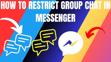 How to Restrict Group Chat in Messenger (2024)