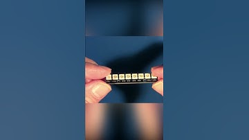 WS2812b Neopixel strip demo #shorts