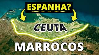 Why does Spain control cities in Morocco?