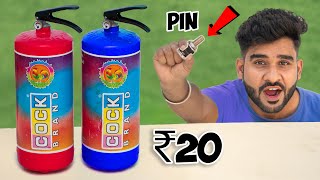 Holi Cylinder at Home in ₹20