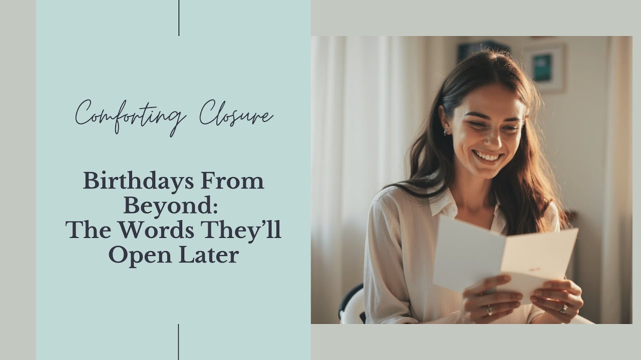 Birthdays From Beyond: The Words They’ll Open Later
