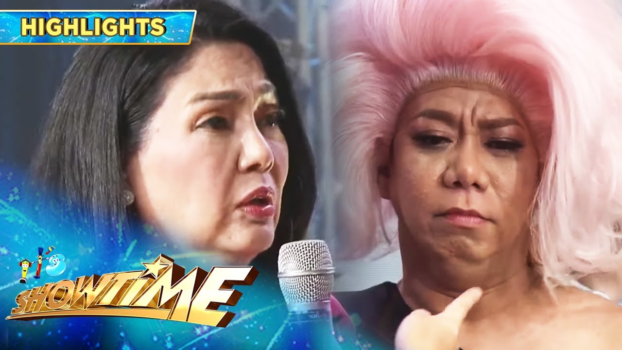 Maricel Soriano slaps MC and Lassy in their acting challenge| It's Showtime Sexy Beks