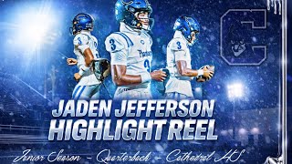 Jaden Jefferson Junior Season Highlight Reel - Qb Cl Of 2027