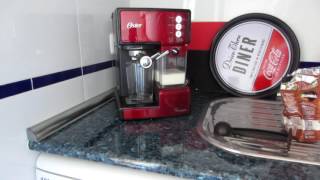 Cafetera Oster prima latte  Funcionamiento y accesorios  Tutorial