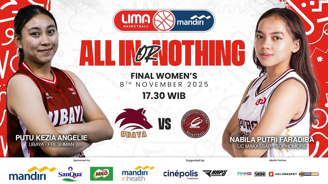 UBAYA vs UC MKS | Final Women's | Surabaya I Nov 8