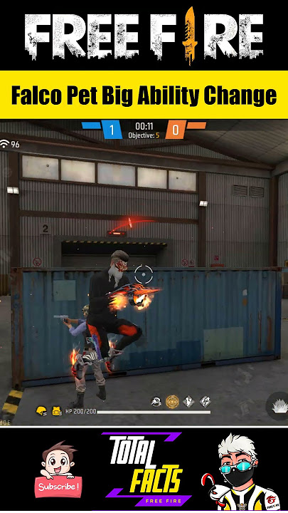 Falco Pet 🦅 Big Ability Change After Newest Update of Free Fire 😘
