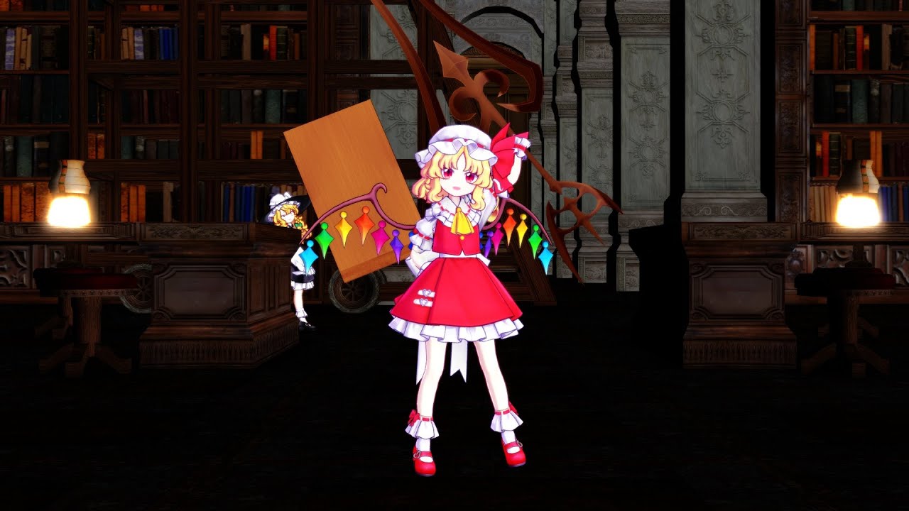 [東方MMD】Flandre's Laevatein Dance