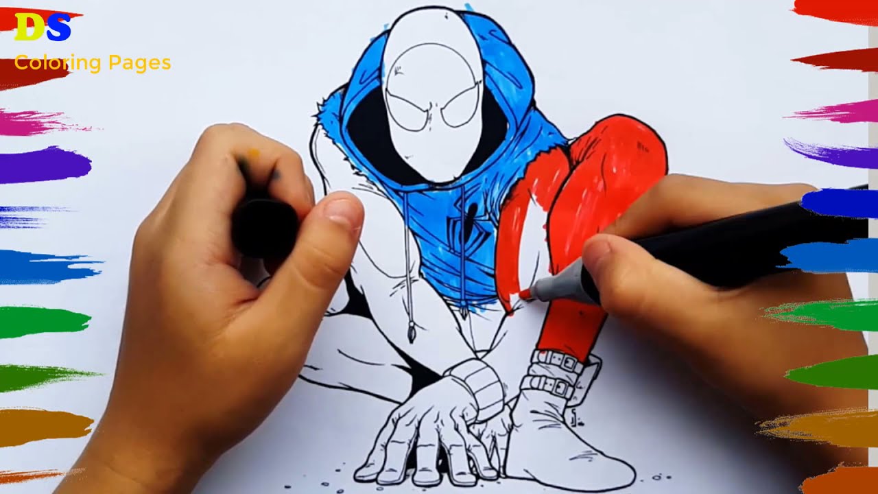 60 Nova Spider Man Coloring Pages  Best Free