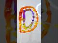 D on fire 🔥| Color drop art #viral #shortvideo #shortsfeed #viralvideo #shorts #trending