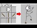 HOW TO CRAFT a Henry Stickmin Distraction Dance in Minecraft? SECRET RECIPE MEME *WOW*