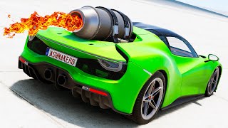 This Mod Lets You Put Jet Engines On ANY Car In BeamNG Drive... screenshot 4