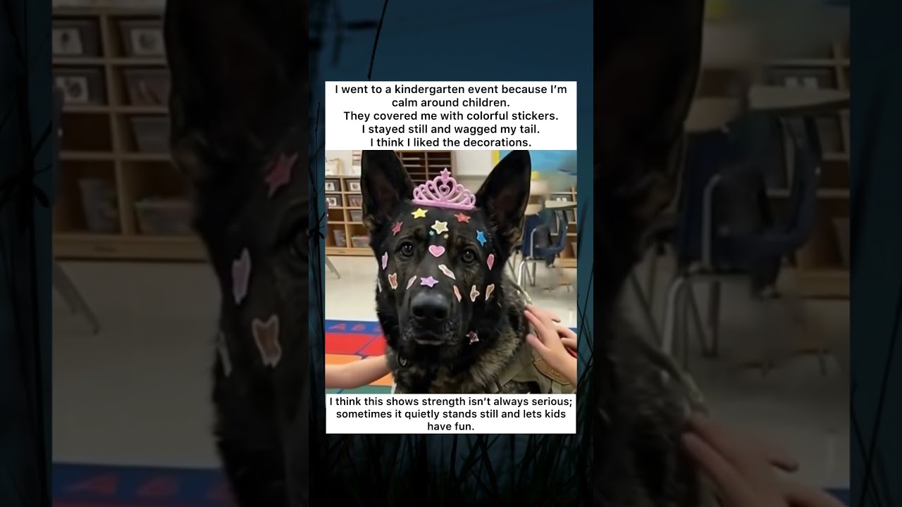 The Toughest Officer at Kindergarten 🐶 