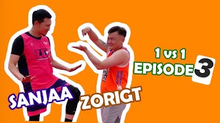 : 1vs1 Basketball challenge with Sanjaa. Episode 3 . (zori)
