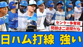 【長打力】来季の日ハム打線もやっぱり強いwww