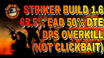 STRIKER BUILD 1.6,  DPS OVERKILL ENEMIES MELT LIKE BUTTER - THE DIVISION