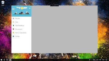 C# WPF Material Design UI: Animated Colorful Navigation Drawer