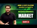 MARKET DAY 2 | MICROECONOMICS | SEM-1 BCOM CCF