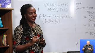 Chemistry Form III - Volumetric Analysis (Concentration)