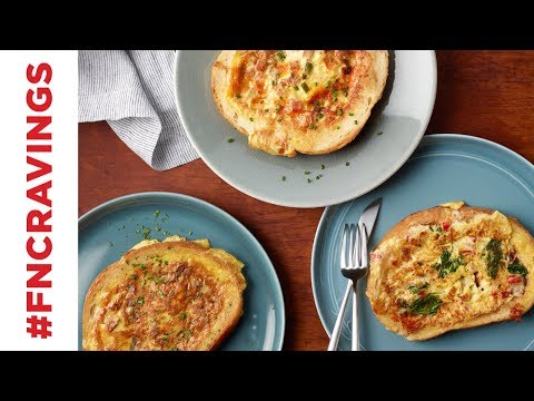 omelet-in-a-hole-3-ways-|-food-network