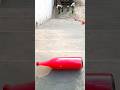 Will This Giant Red Bottle Burst Again?♥️💥|ASMR Sound Perfection #asmr #shorts #trending #satisfying