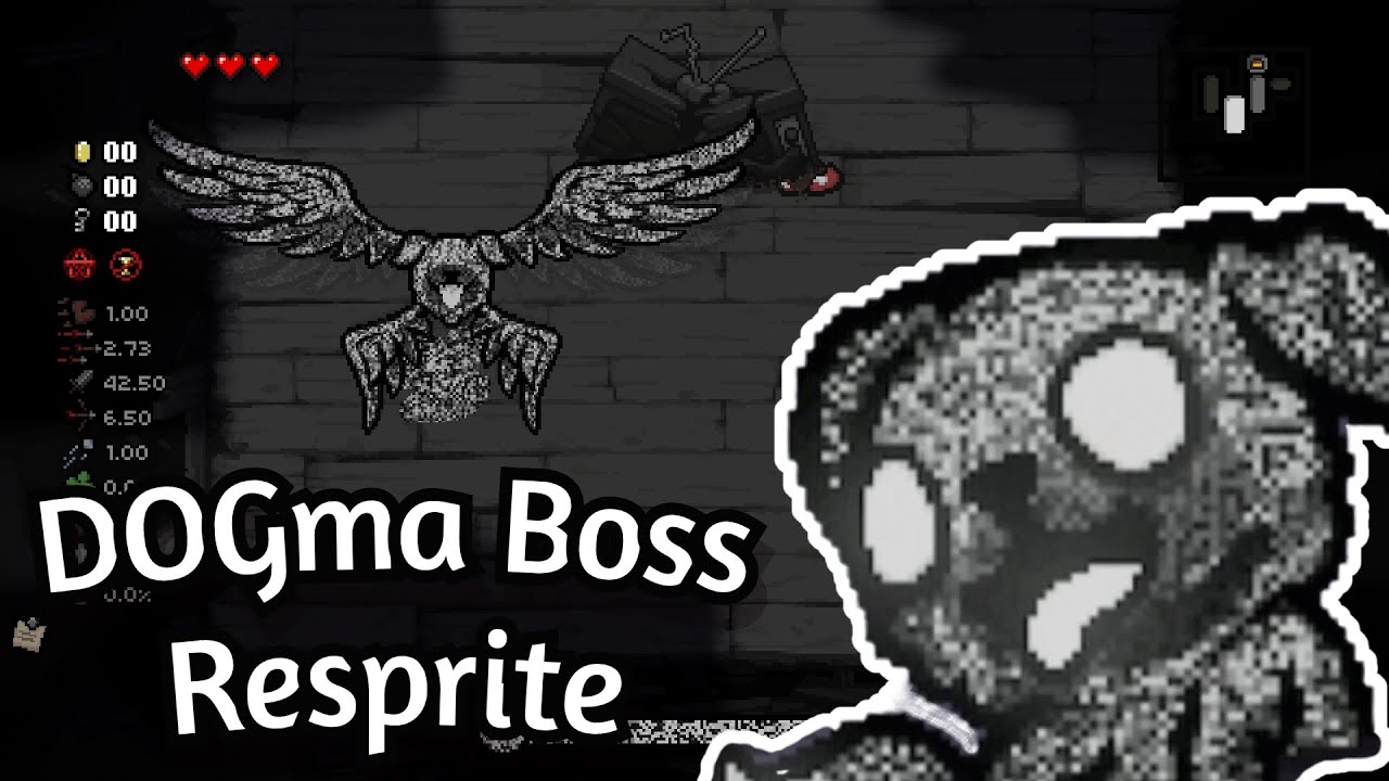 The DOGma boss resprite MOD - YouTube