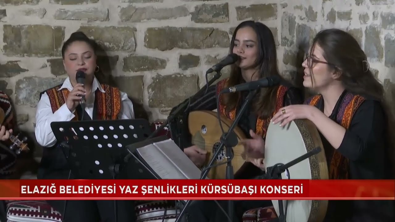 ELAZIĞ BELEDİYESİ KADIN KÜRSÜBAŞI EKİBİ ELAZIĞ TÜRKÜLERİ