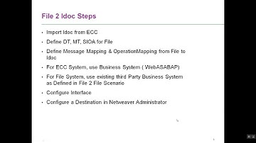 12  File to IDoc using File Content Conversion for CSV Files   IDOC AAE