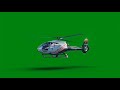 Helicopter GREEN SCREEN