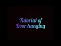 Tutorial of door hangingeasy diy craftssampusta creations