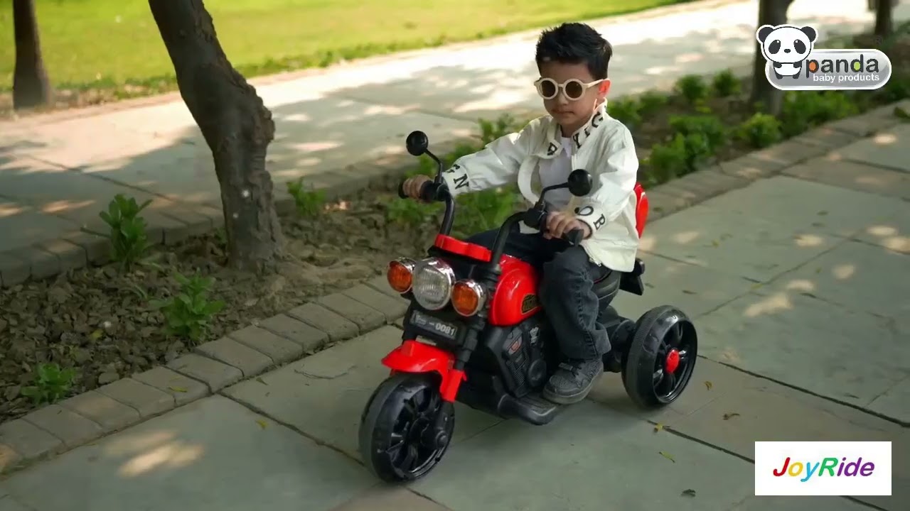 🚨 JOYRIDE Goldwing Battery Operated Ride-On Bike for Kids! 🚨