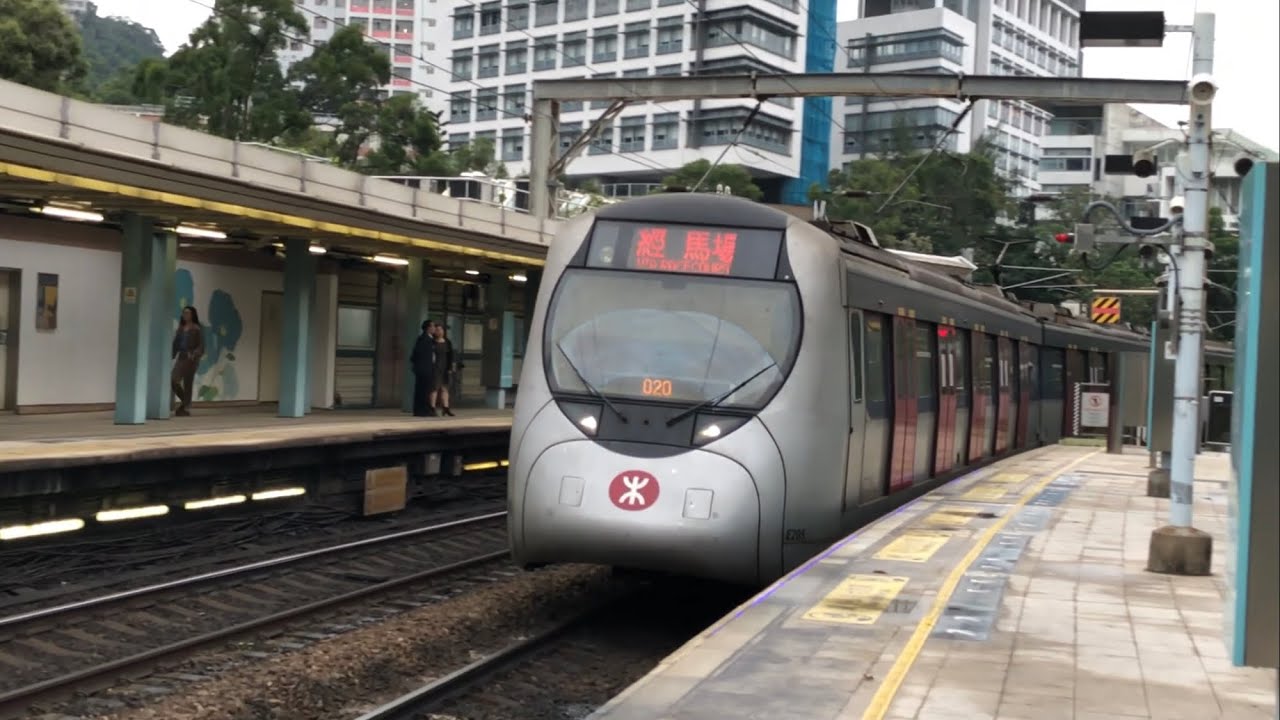 連續兩列紅磡經馬場 SP1900+一列不載客SP1900駛經大學二台